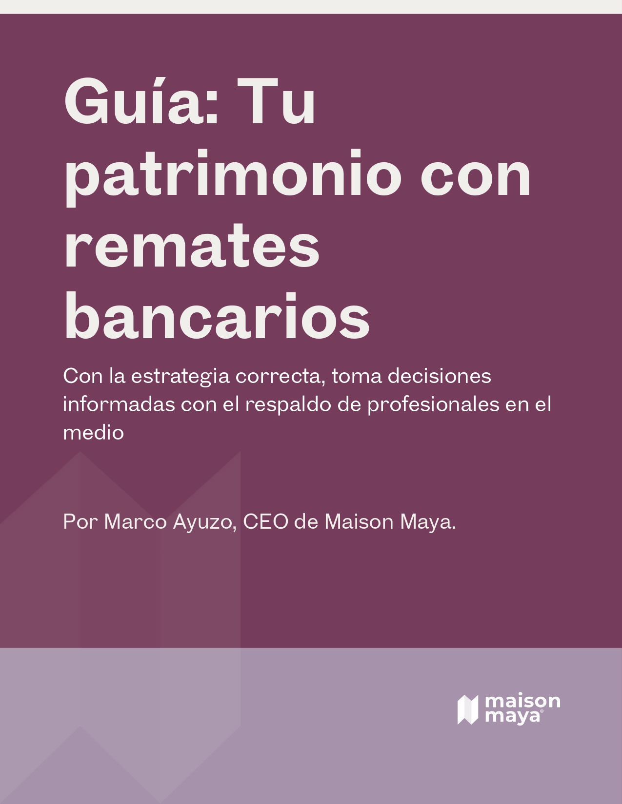 Guía para Inversionistas por Marco Ayuzo